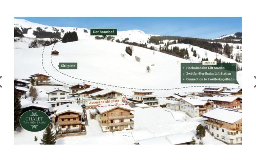 Chalet Tannenbaum Saalbach-Hinterglemm Exteriör bild